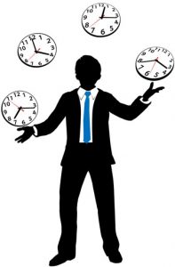 Administração das rotinas de trabalho e otimização do tempo