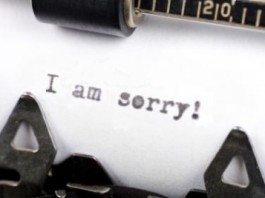 Como pedir desculpas
